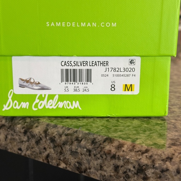 Sam Edelman Women's Cass Mary Jane Flat Size 8 New in box - Picture 2 of 6